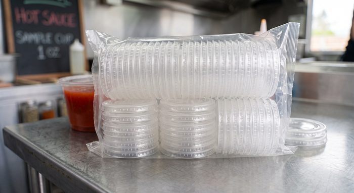 Portion Cup Lid — Fits 0.5–1.25 oz